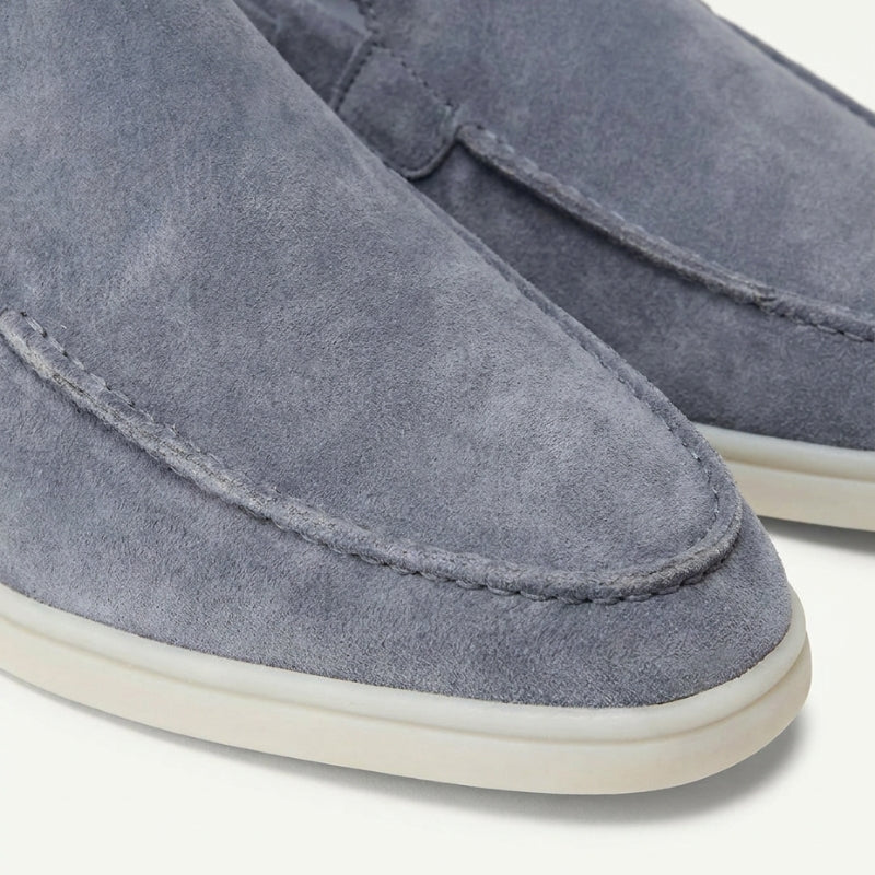 Milano Classic Loafer Wildleder Hellblau