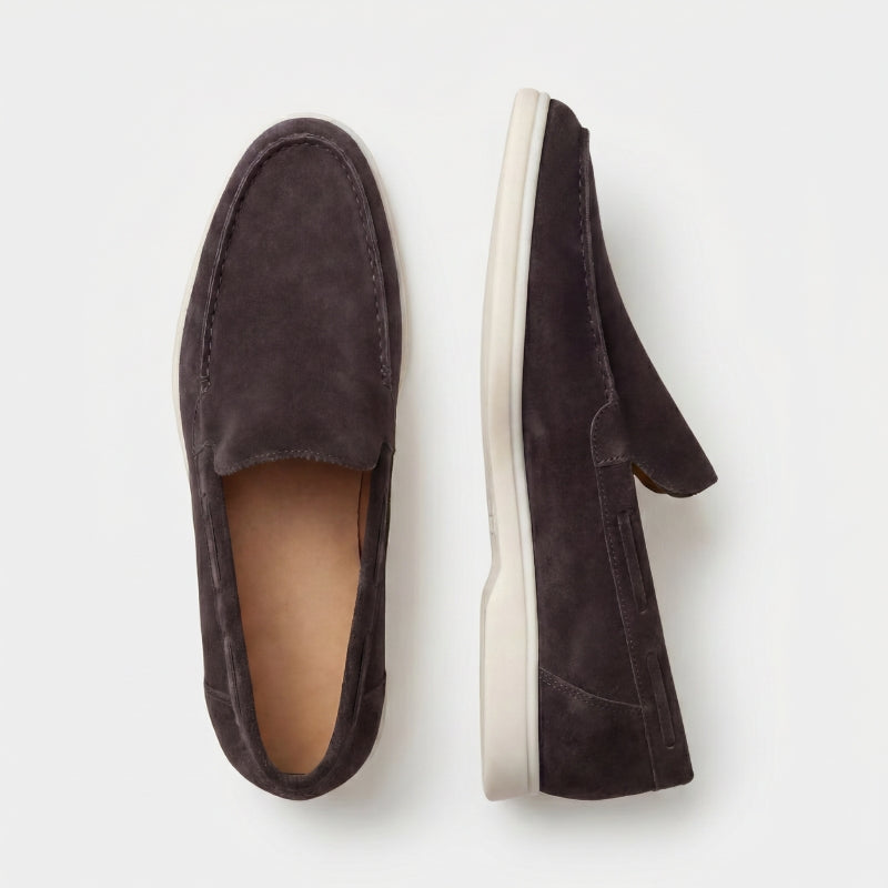 Milano Classic Loafer Wildleder Dunkel Espresso