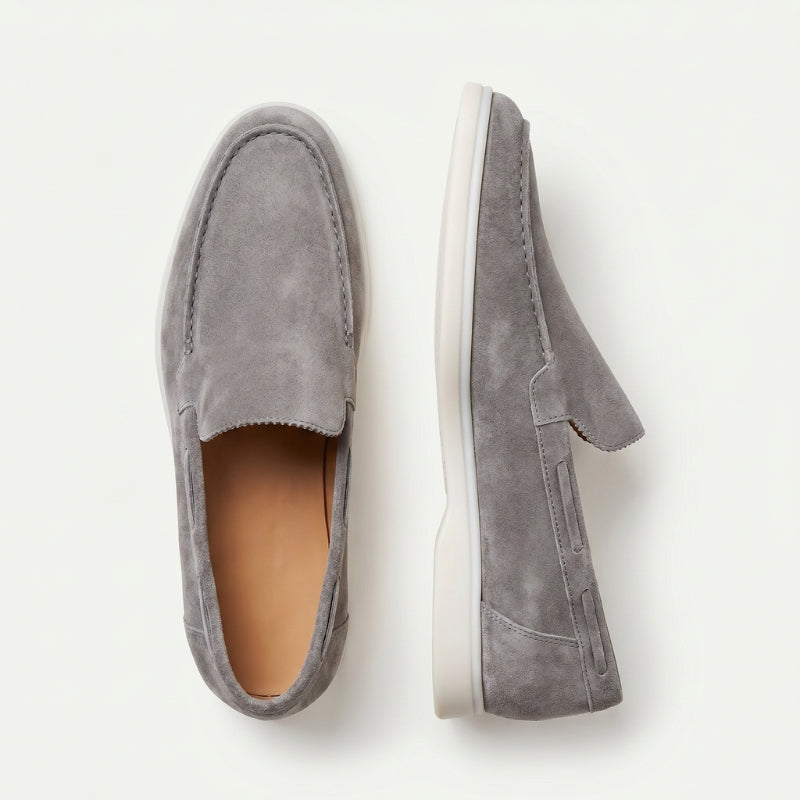Milano Classic Loafer Suede Ash Grey