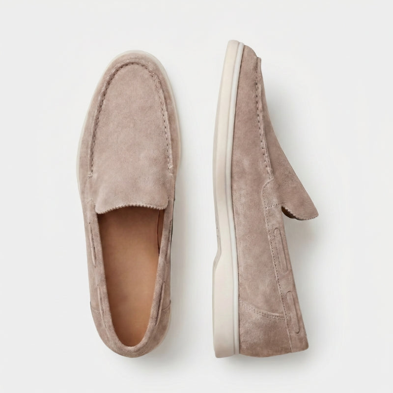 Milano Classic Slipper Wildleder Sandbeige