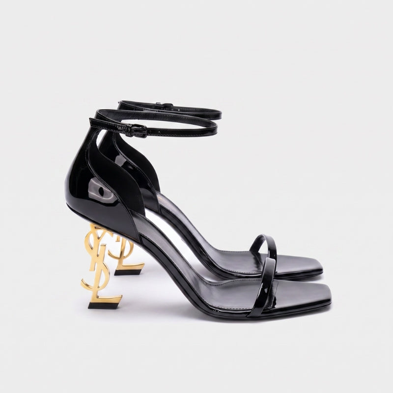 Venezia High Heel Black/Gold