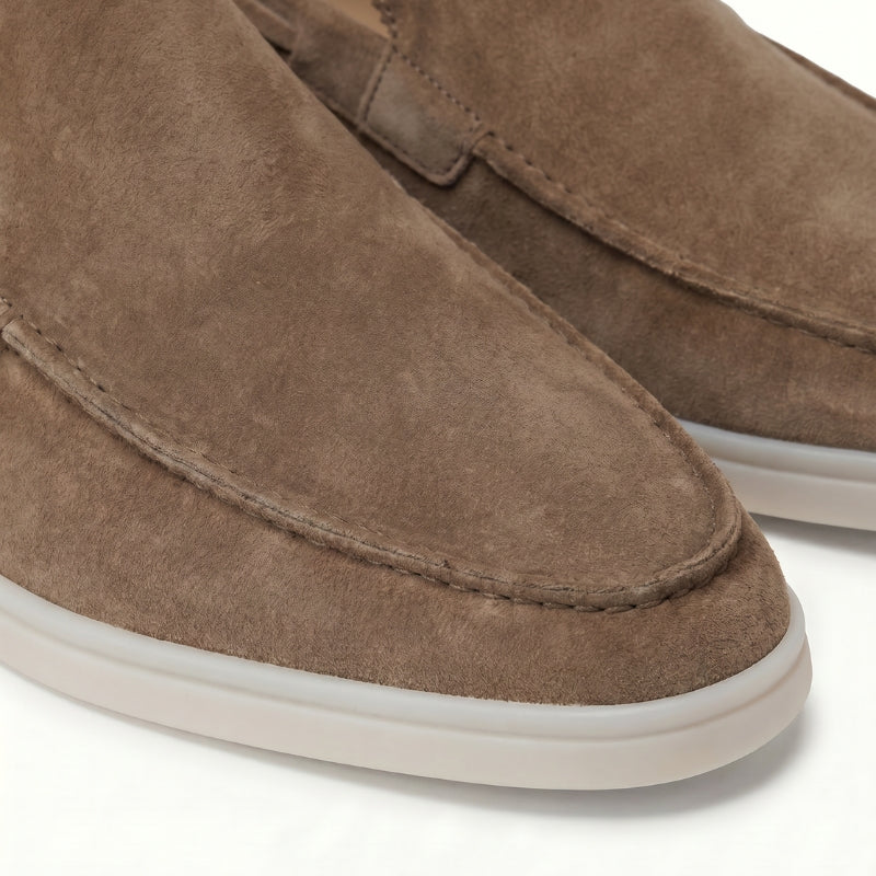 Milano Classic Loafer Suede Warm Camel