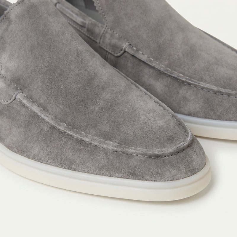 Milano Classic Loafer Suede Ash Grey