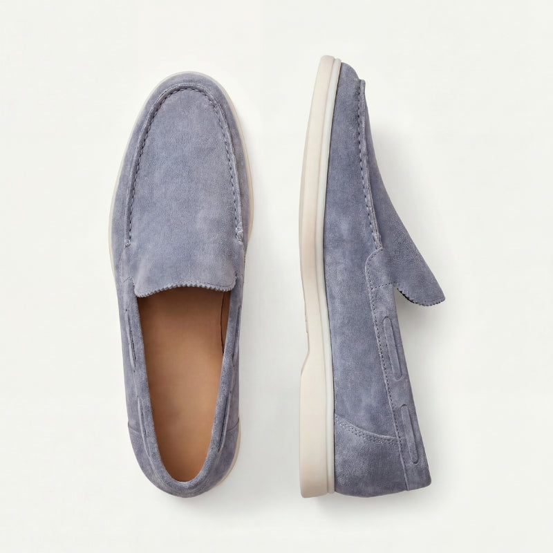 Milano Classic Loafer Suede Baby Blue