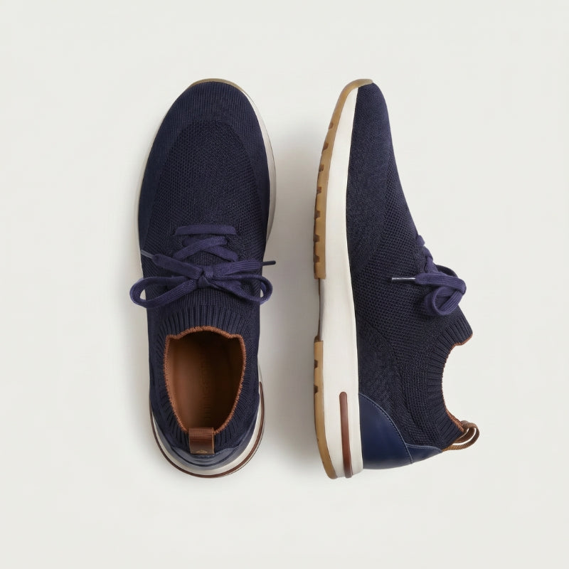 Siena Knit Sneaker Navy