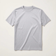 Verona Soft Lustre Tee Light Grey