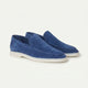 Milano Classic Loafer Suede Cobalt Blue