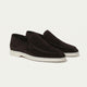 Milano Classic Loafer Suede Onyx Black