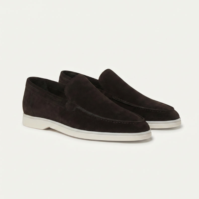 Milano Classic Loafer Suede Onyx Black