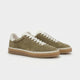 Sneakers Torino in pelle scamosciata oliva