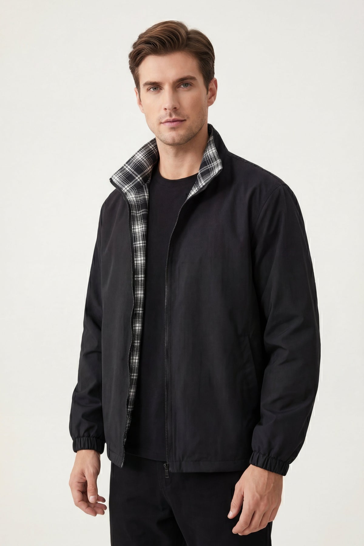Camogli Reversible Jacket Black