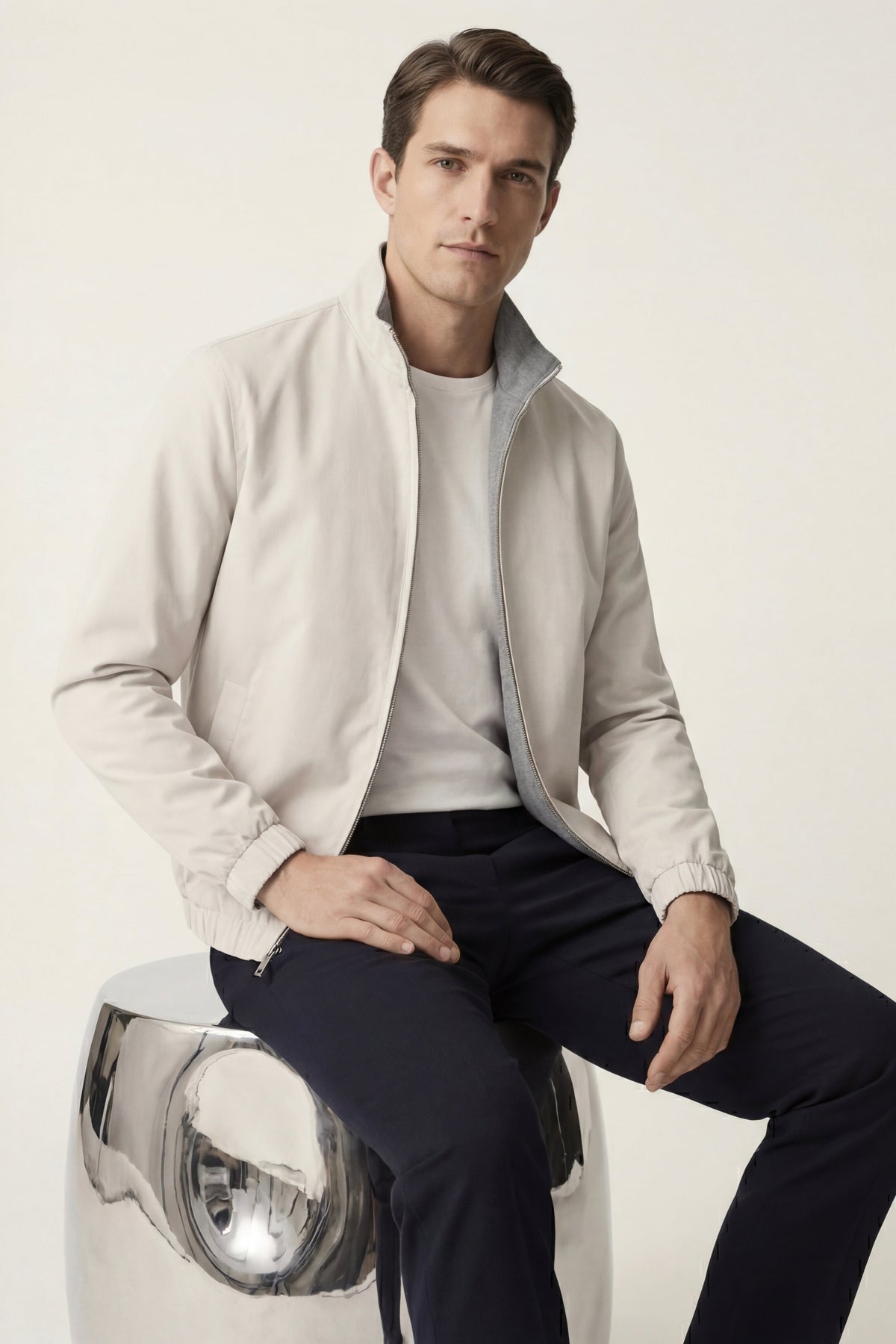 Portovenere Reversible Jacket Ivory