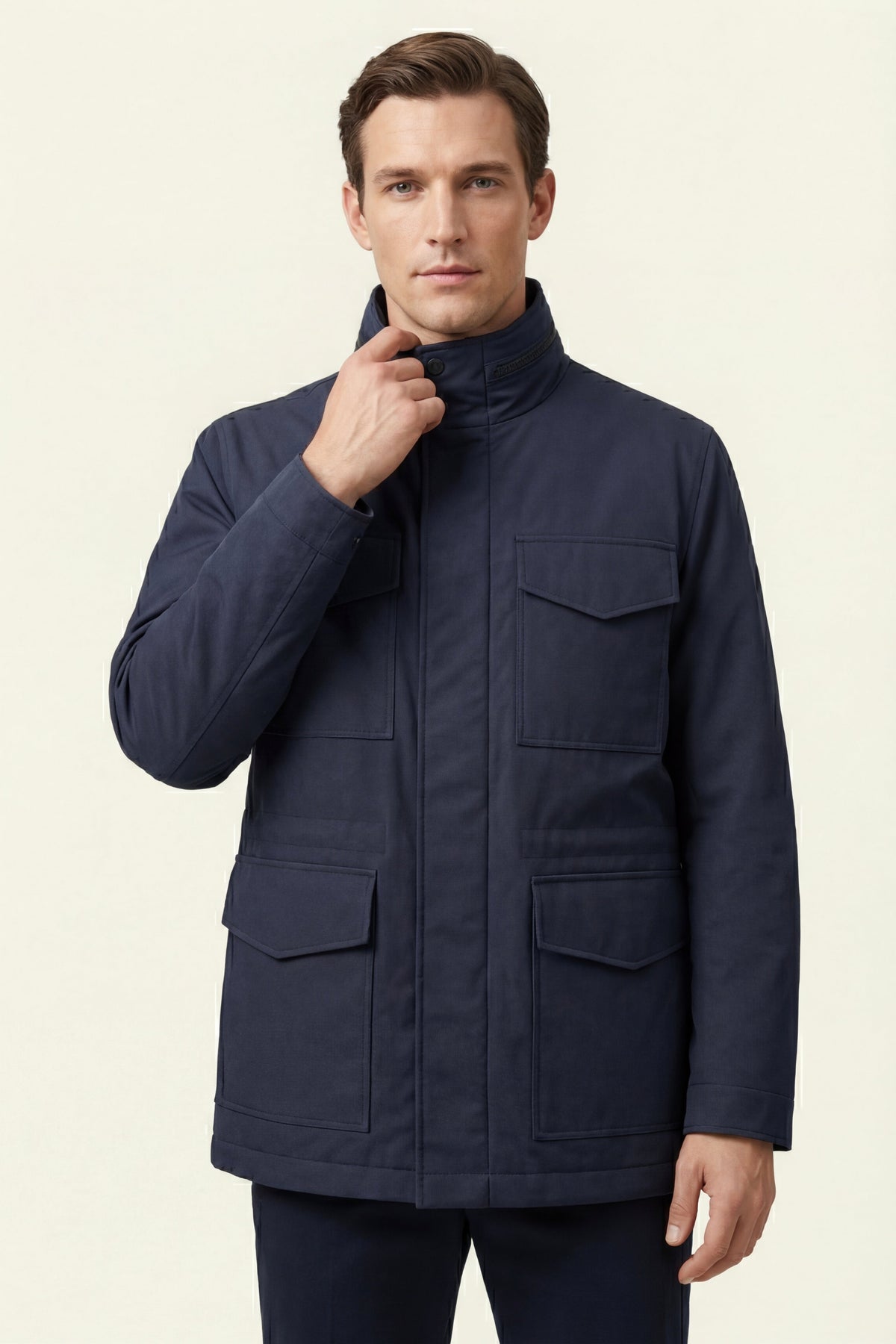 Cortina Expedition Coat Navy