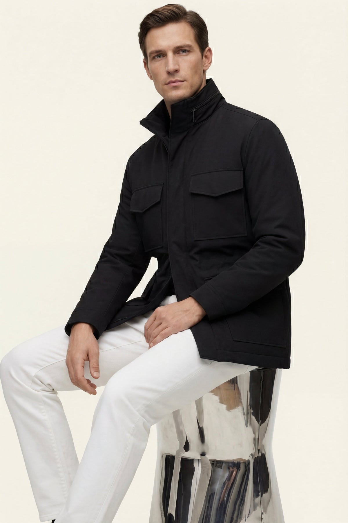 Cortina Expedition Coat Black