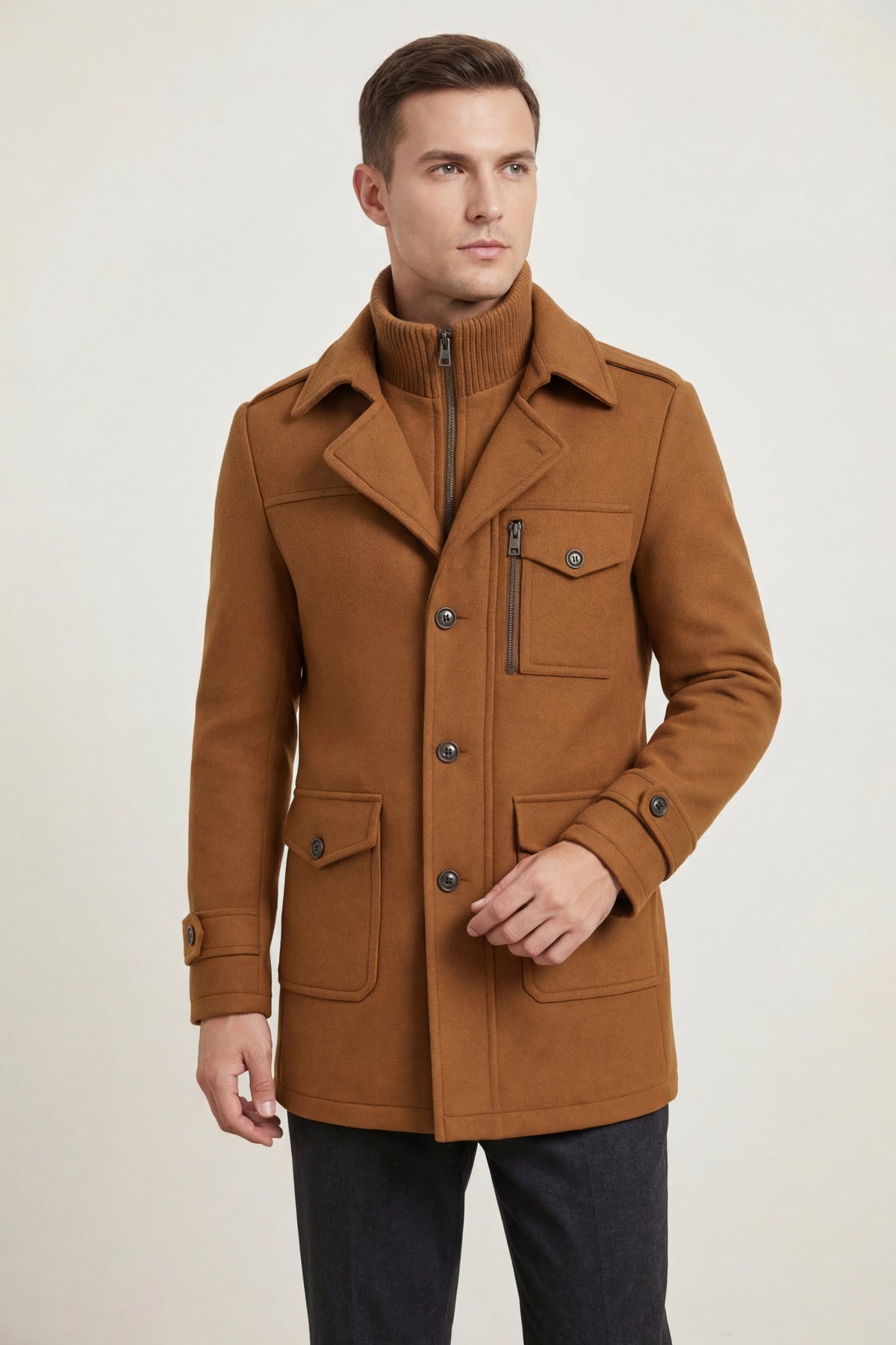 Belluno Field Coat Ochre