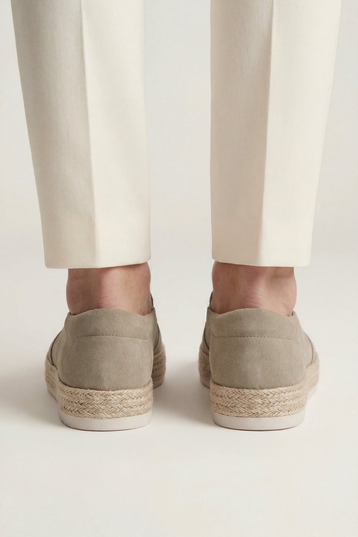 Otranto Slip-On Espadrille Taupe Grey