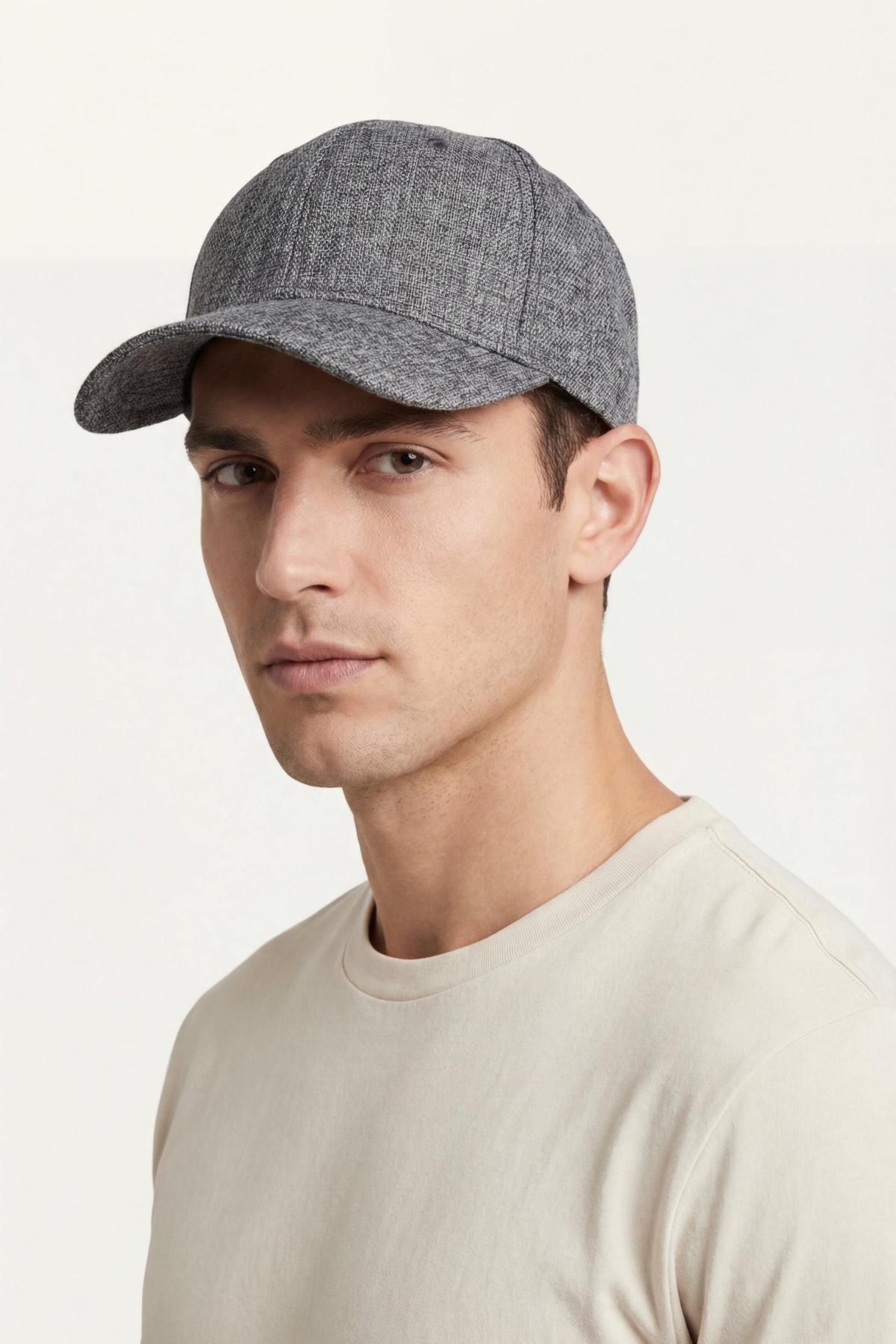 Portofino Cap Linen Grey