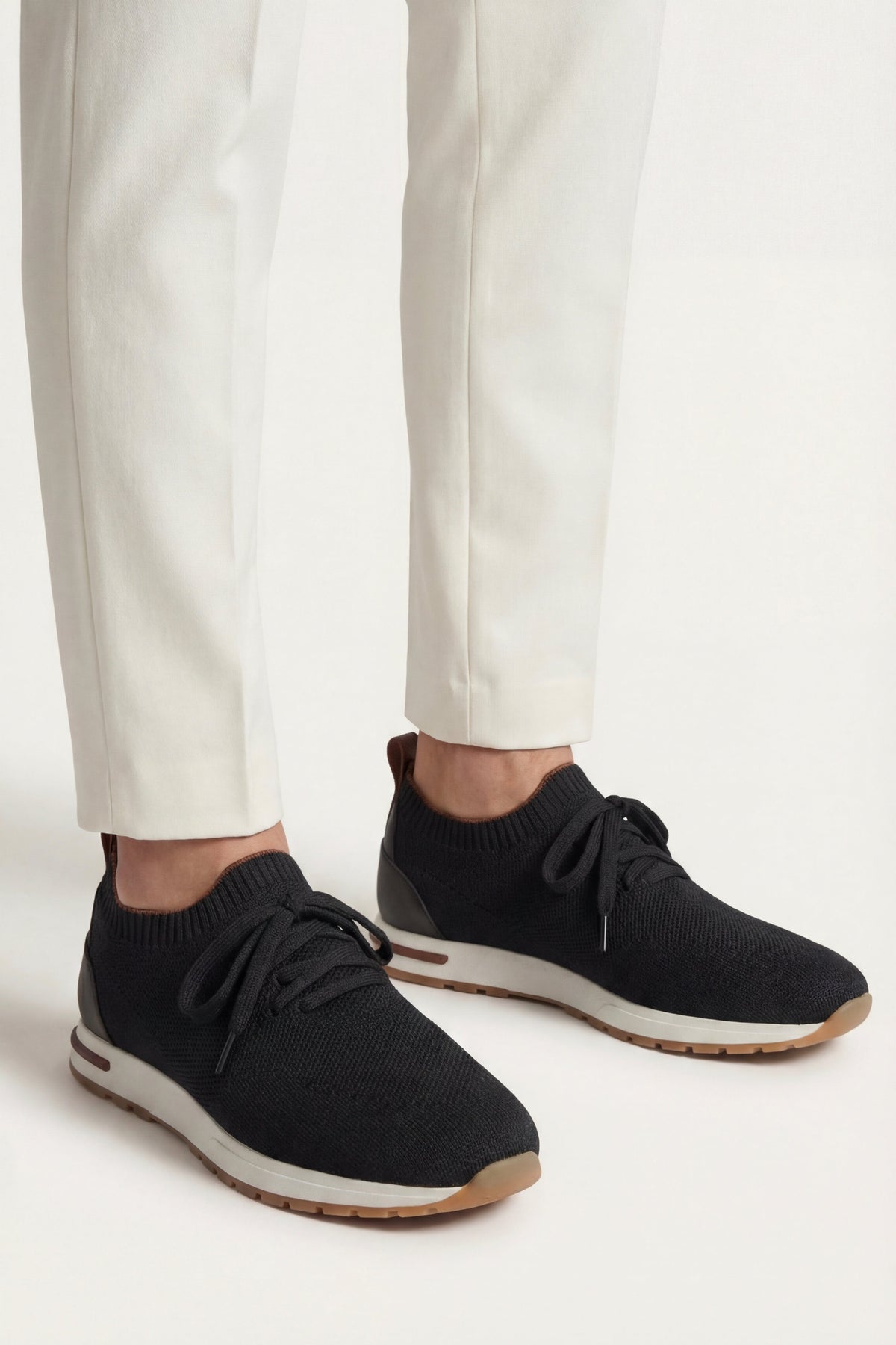 Siena Knit Sneaker Black
