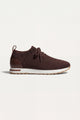 Siena Knit Sneaker Dark Brown