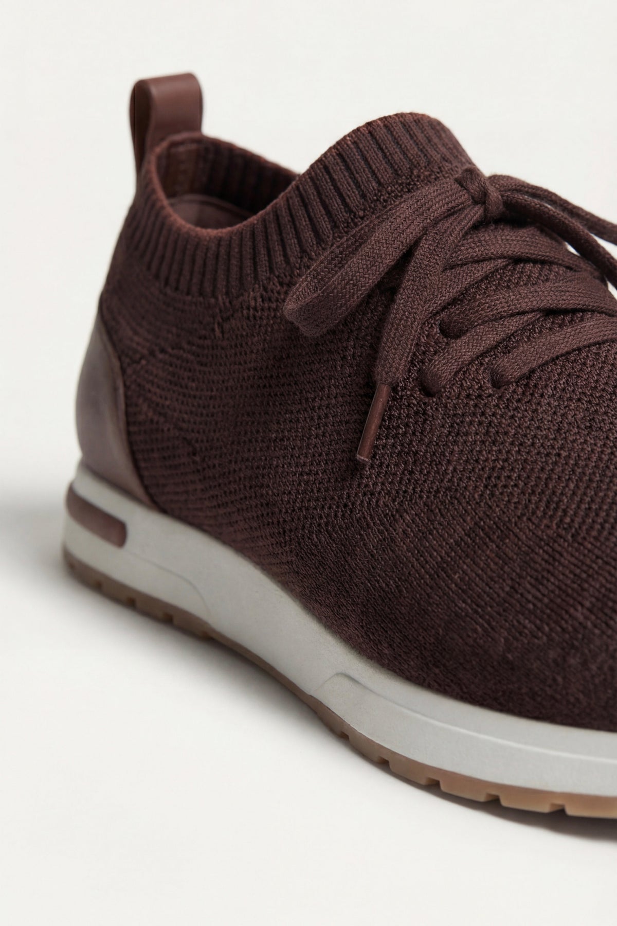 Siena Knit Sneaker Dark Brown