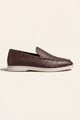 Portofino Leather Loafer Dark Brown