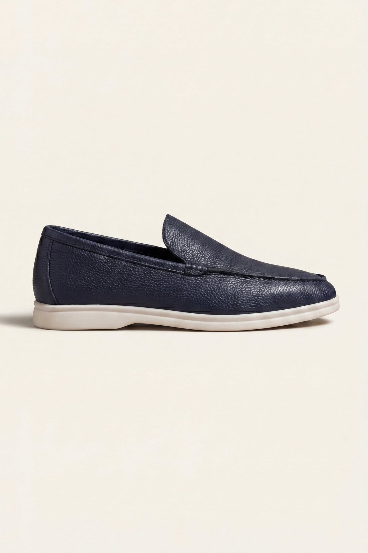 Portofino Leather Loafer Navy Blue