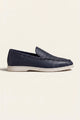 Portofino Leather Loafer Navy Blue
