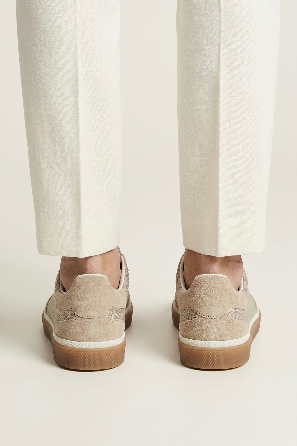 Torino Textile Sneaker Sand Beige