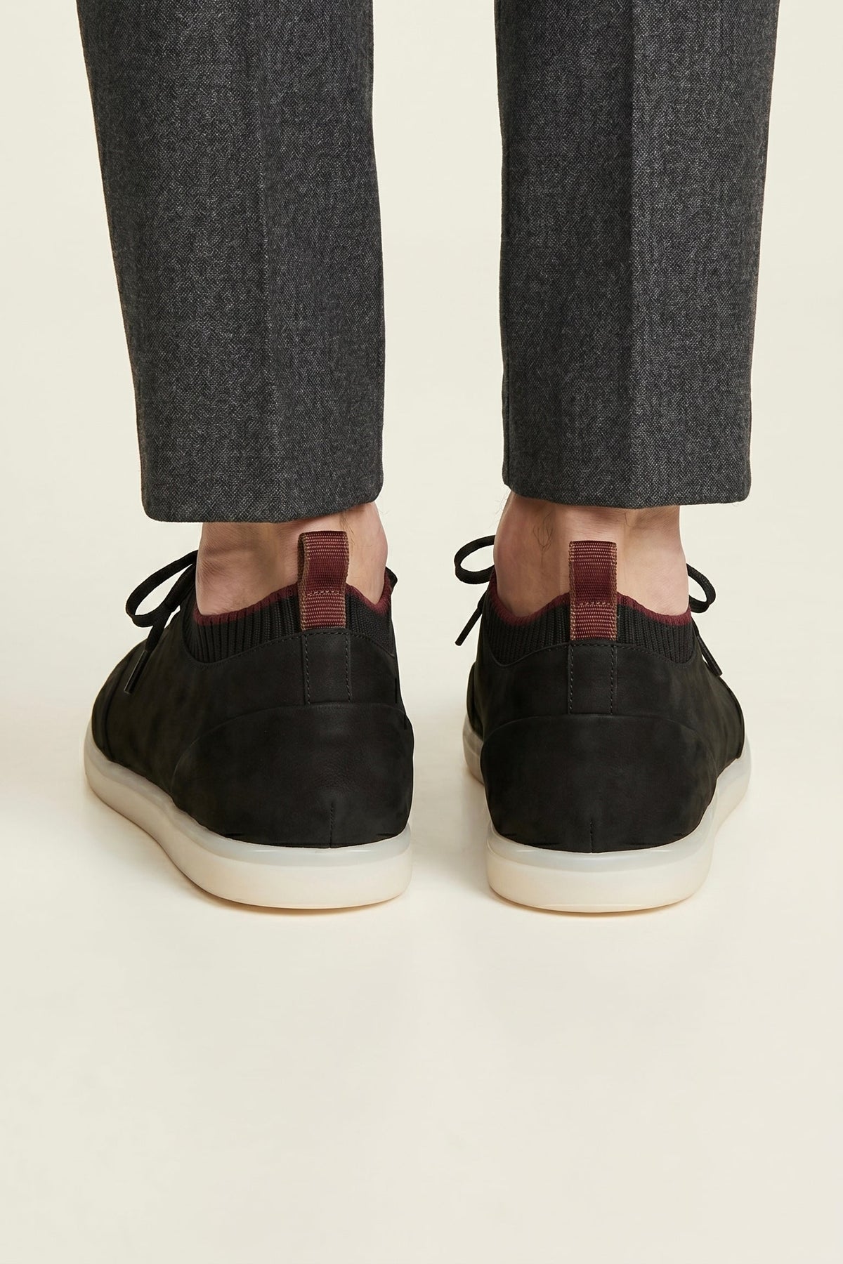 Lugano Nubuck Sneaker Black
