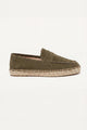 Ravello Espadrille Loafer Olive Green
