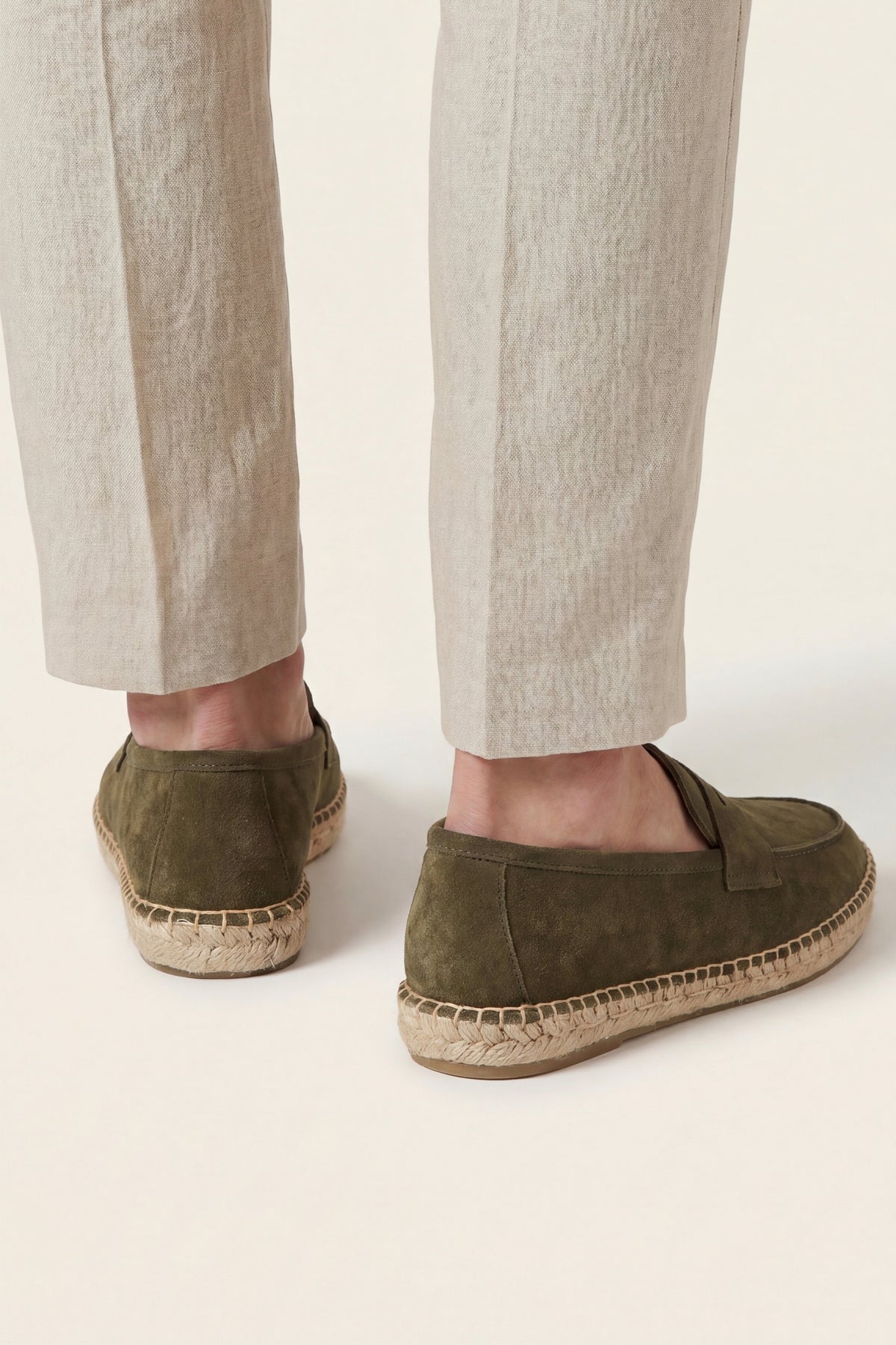 Ravello Espadrille Loafer Olive Green