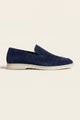 Milano Classic Loafer Suede Navy Blue