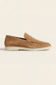 Milano Classic Loafer Suede Camel Brown