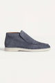 Milano City Loafer Suede Steel Blue