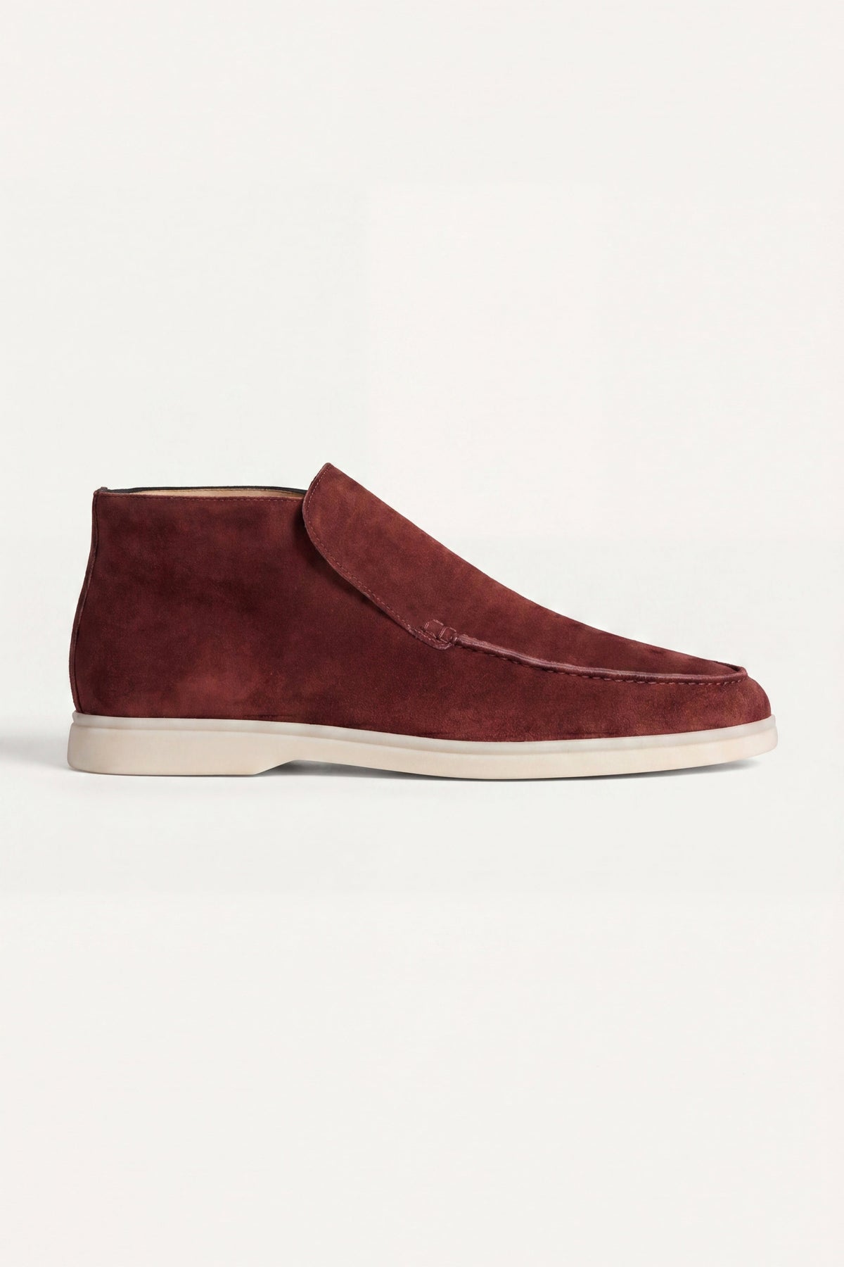 Milano City Loafer Suede Burgundy Red