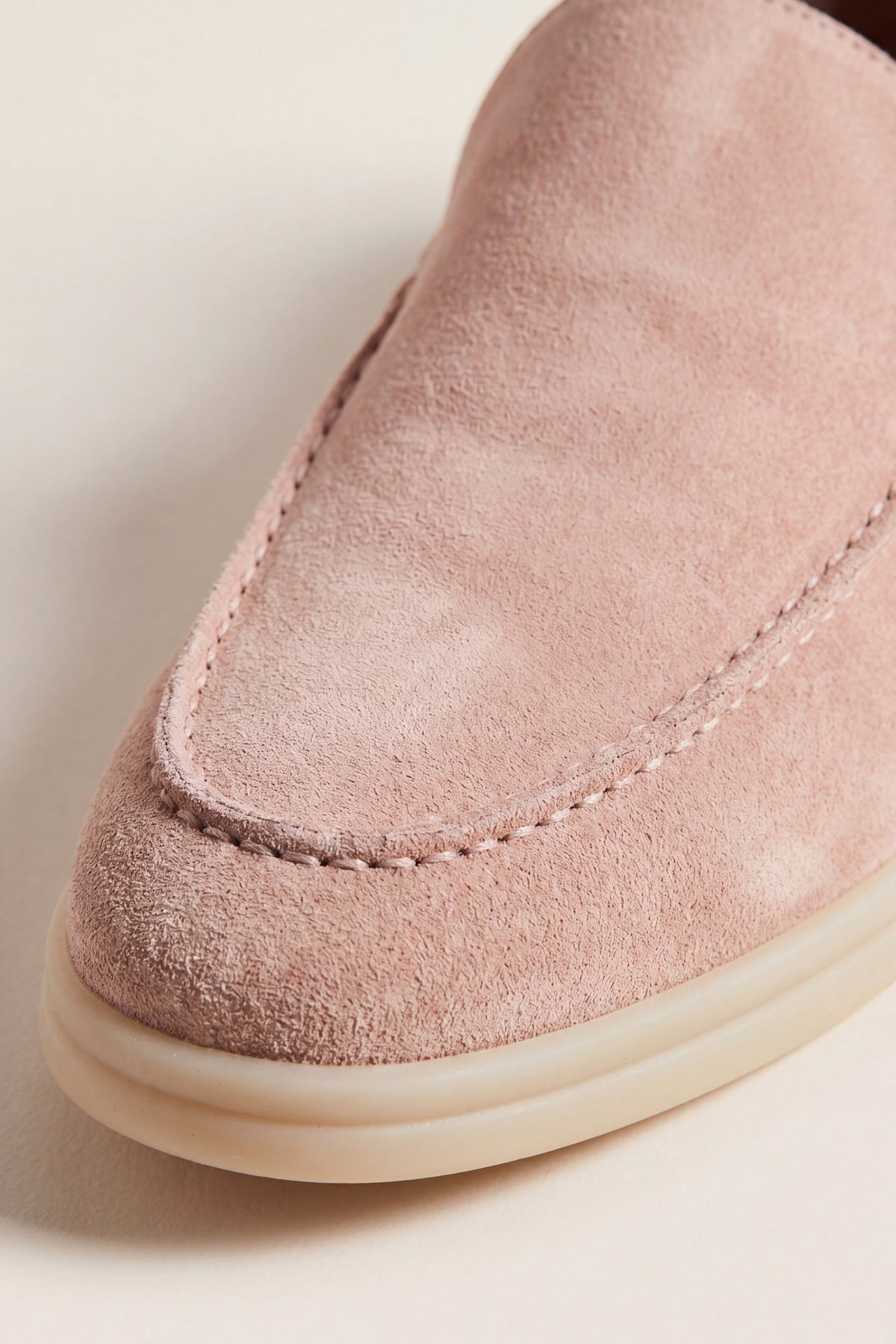 Milano Classic Loafer Suede Dusty Pink