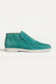 Milano City Loafer Suede Teal Green
