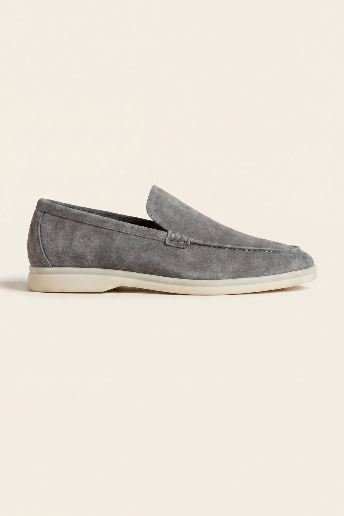 Milano Classic Loafer Suede Dark Grey
