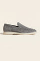 Milano Classic Loafer Suede Dark Grey