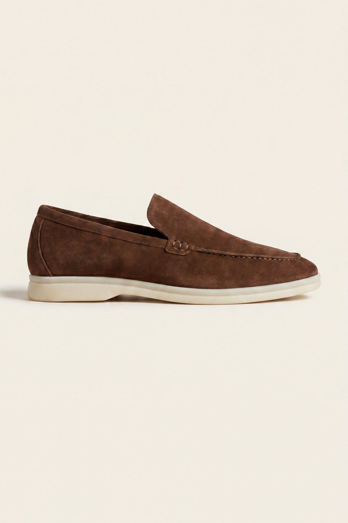 Milano Classic Loafer Suede Dark Brown