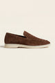 Milano Classic Loafer Suede Dark Brown