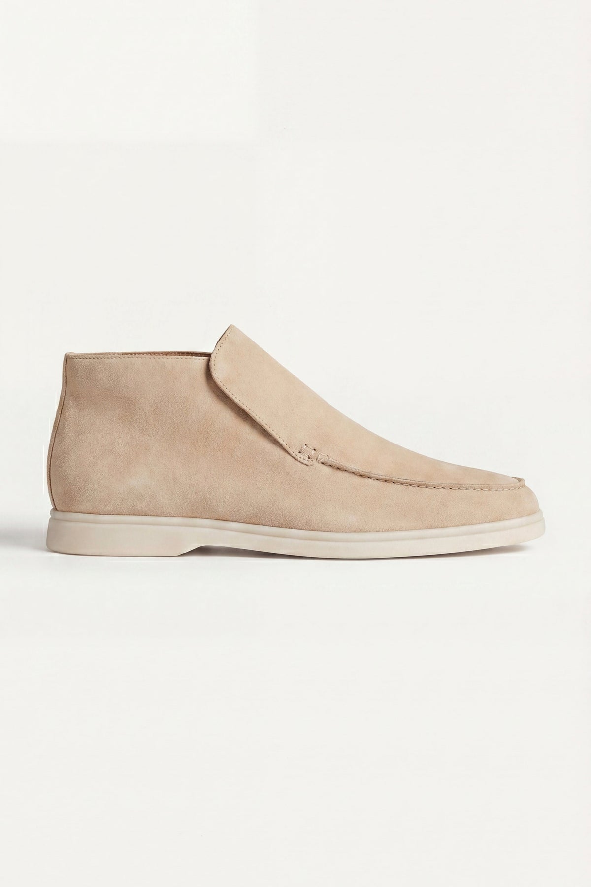 Milano City Loafer Suede Sand Beige