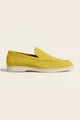 Milano Classic Loafer Suede Mustard Yellow