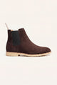 Cortina Suede Boot Dark Brown