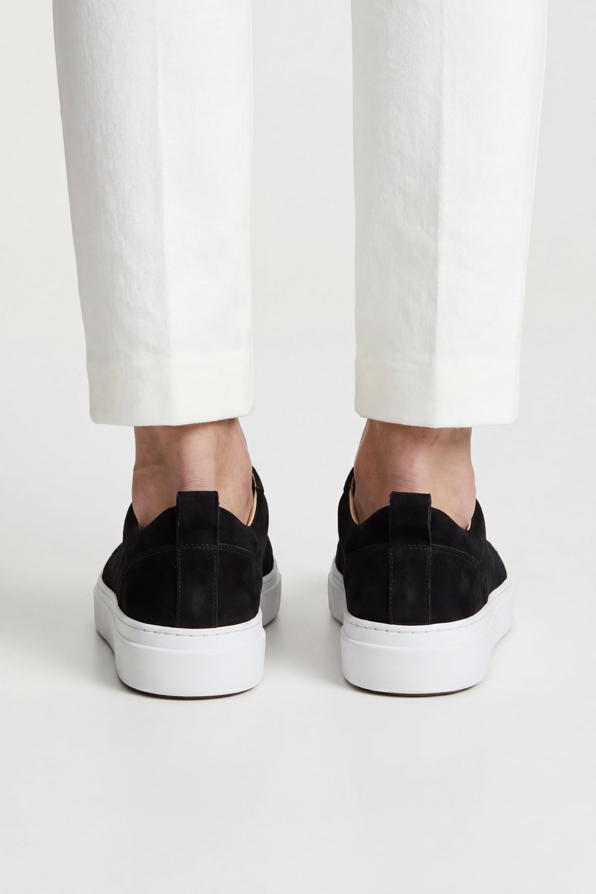 Ancona Suede Slip-On Black