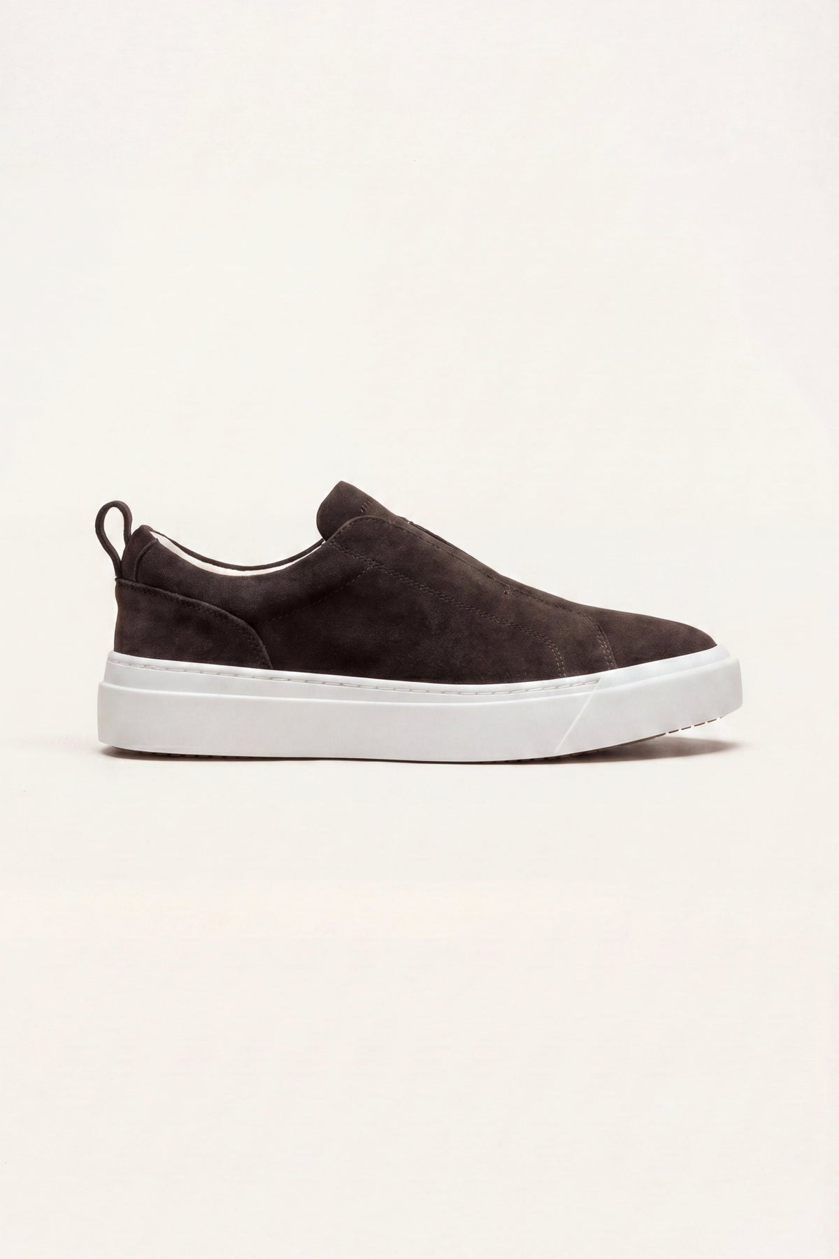 Ancona Suede Slip-On Dark Brown