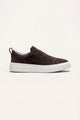 Ancona Suede Slip-On Dark Brown