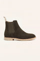 Cortina Suede Boot Olive Green