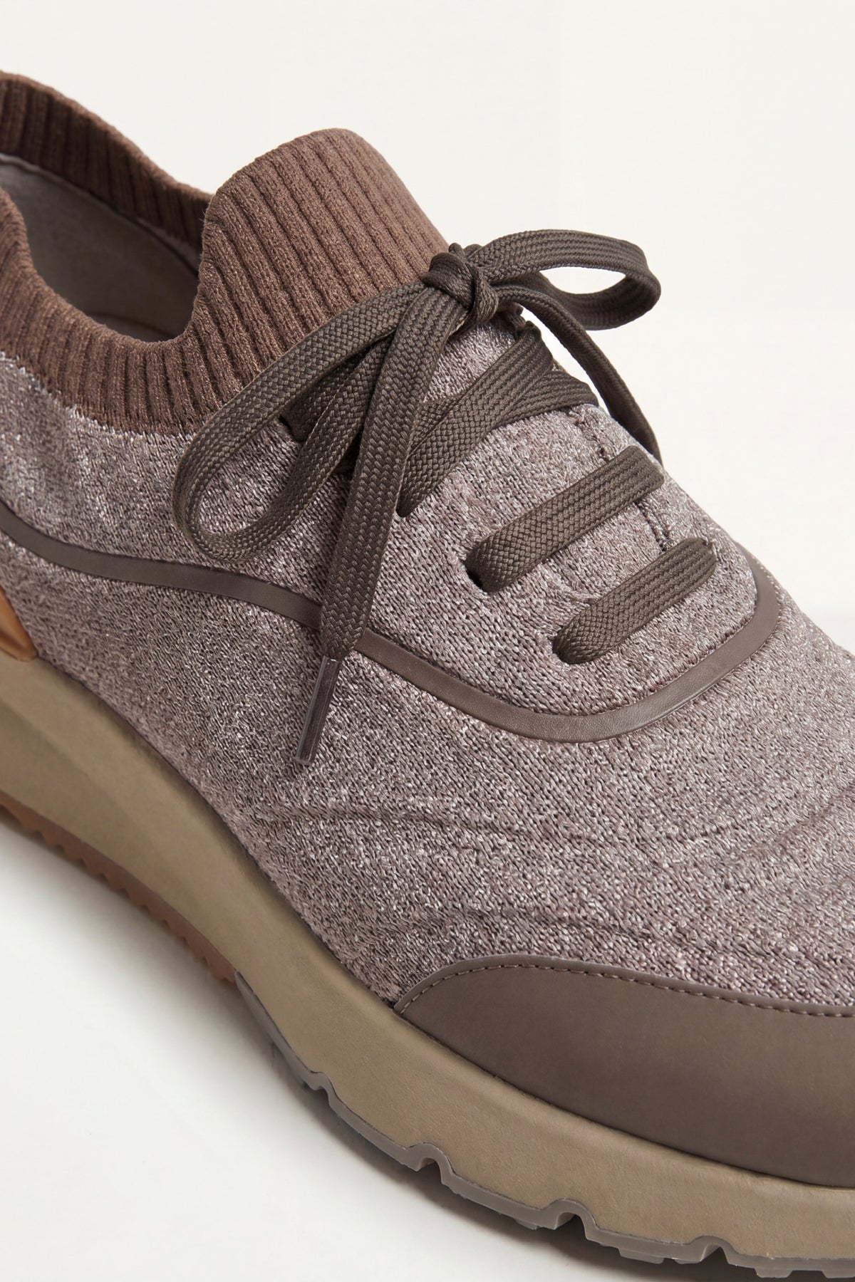 Firenze Knit Runner Taupe Brown
