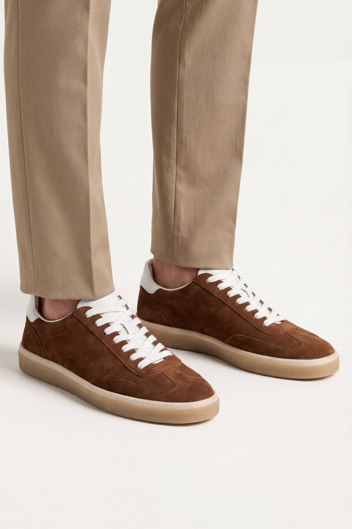 Torino Suede Sneaker Cognac Brown